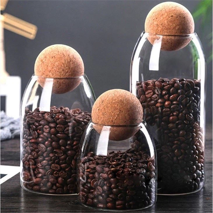 Glass Jar with Wood Lid Ball Jar 4 Glass Jar with Wood Lid Ball Jar 4