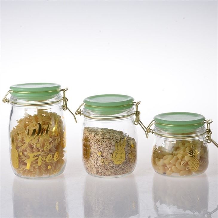 Glass Food Jars With Airtight Lid