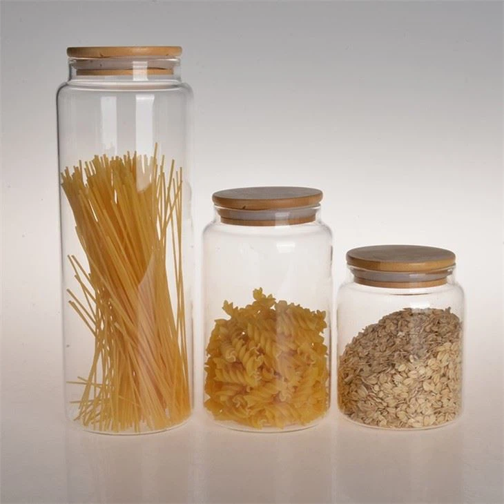 Large Glass Food Storage Jar