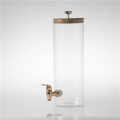 Stekleni razpršilnik za pijačo Steklena posoda za vodo