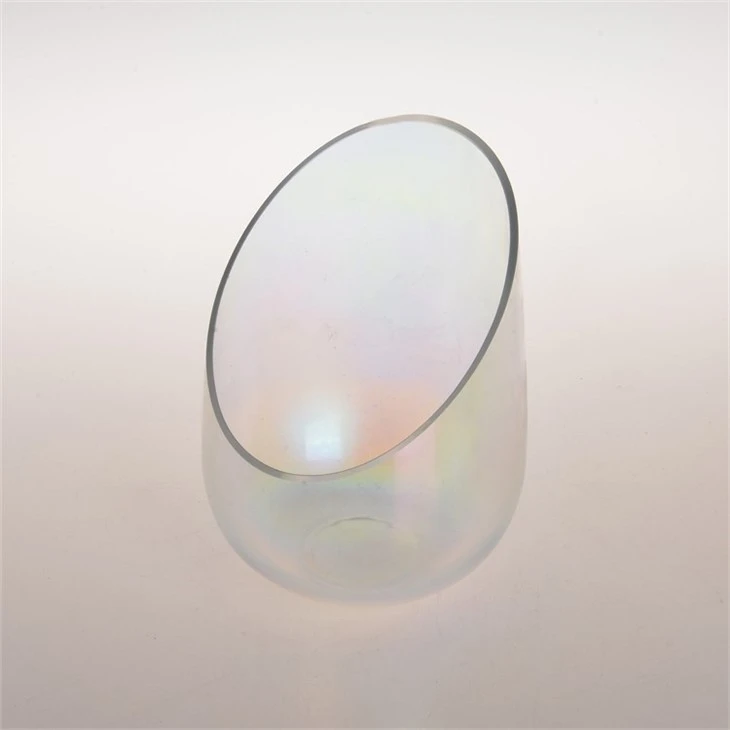 Glass Chimney For Candle Open Ended
