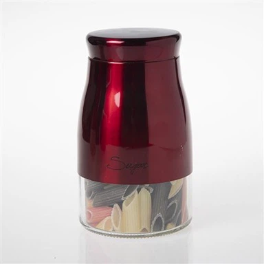 Stekleni kozarec za shranjevanje začimb